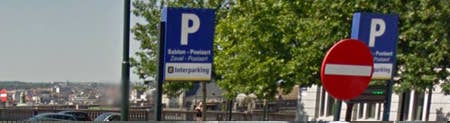 Parkeergarage Sablon Poelaert-Zavel Justitiepaleis Brussel