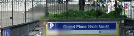 Parkeergarage Grand Place Grote Markt Brussel