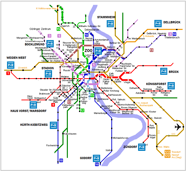 parkeren keulen