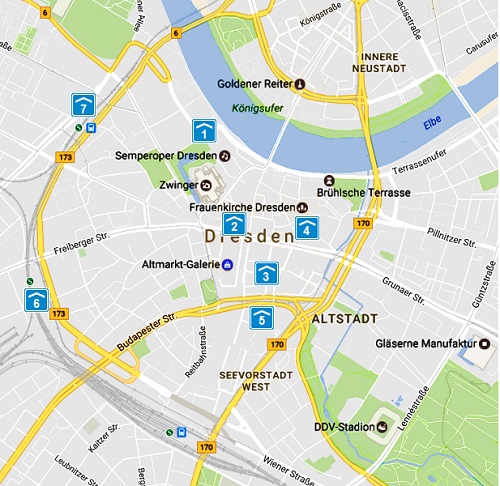 plattegrond dresden centrum