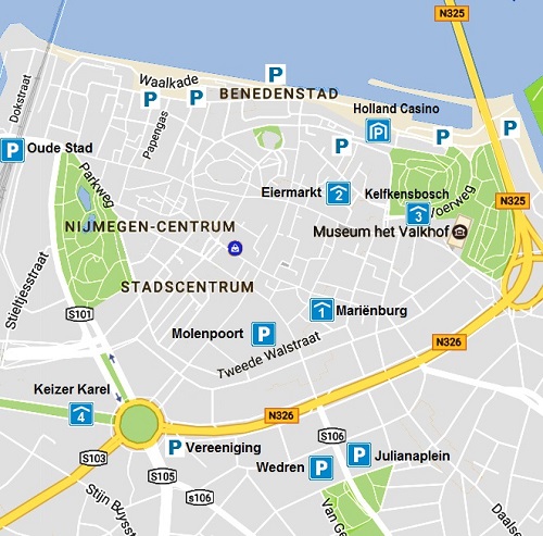 parkeergarages nijmegen