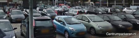 Parkeerterrein Garenmarkt Leiden