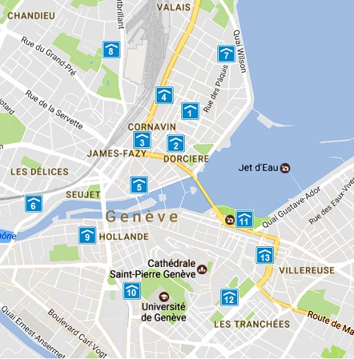 parkeren geneve